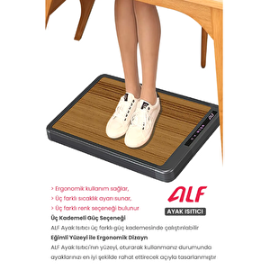 Wenge 3 Kademeli Ayak Isıtıcı