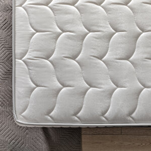 US. SLEEPING FULL ORTOPEDİK GREY YAYLI YATAK 150 X 200