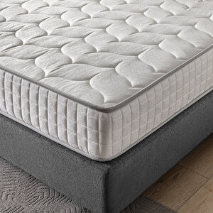 US. SLEEPING FULL ORTOPEDİK GREY YAYLI YATAK 180 X 200
