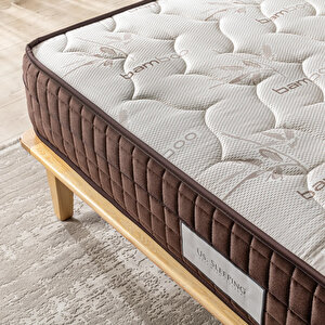 US. SLEEPING ULTRA ORTOPEDİK SUPER BAMBOO YAYLI YATAK 140 X 190 140x190 cm