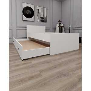 Arnetti Sofia 90x190 Yatak Uyumlu 2 Kişilik Yavrulu Karyola, Beyaz - Sofia