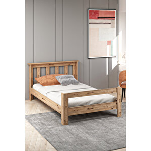 Sti̇ll 100x200 Yatak Uyumlu Tek Ki̇şi̇li̇k Genç Karyola    Sty-2 Ceviz