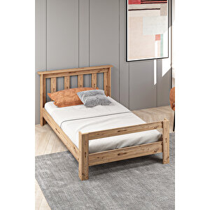Sti̇ll 100x200 Yatak Uyumlu Tek Ki̇şi̇li̇k Genç Karyola    Sty-2 Ceviz