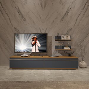 Eko 4 Mdf Std Tv Ünitesi Tv Sehpası Pera Antrasit