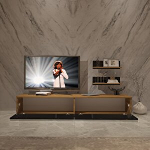Eko 4 Mdf Std Tv Ünitesi Tv Sehpası Pera Siyah