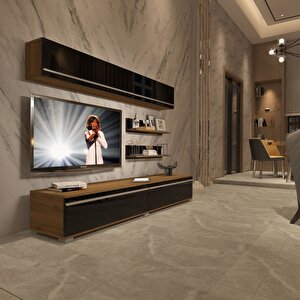Eko 5 Mdf Std Tv Ünitesi Tv Sehpası Pera Siyah