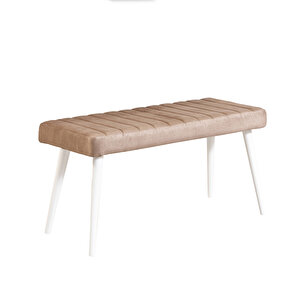Stormi Bench Beyaz Soho Taş