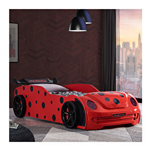 Arabalı Yatak,  Ladybird Ledli Rüzgarlıklı Arabalı Yatak