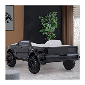 Arabalı Yatak, Pickup Ledli Arabalı Yatak, 100x190 Siyah
