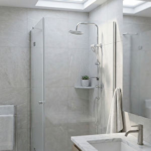 Rubby 5F 12/22 Çap Krom Duş