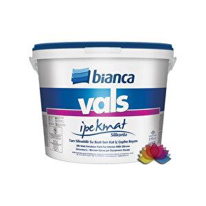 Vals İpek Mat Silikonlu Beyaz 12 lt