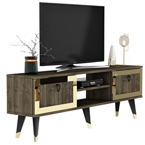 Lidya Tv Stand Ceviz-altin