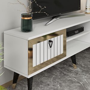Lidya Tv Stand Beyaz-altin