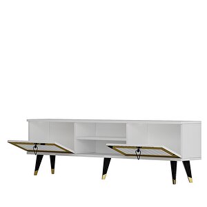 Lidya Tv Stand Beyaz-altin