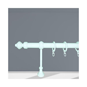 Metal Rustik Modern 28 mm Beyaz 120 cm
