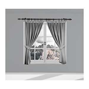 Metal Rustik Trend 28 mm Siyah 200 cm