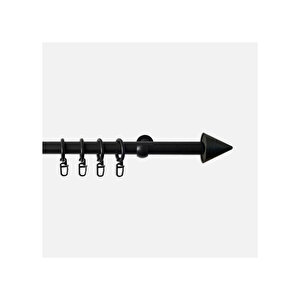 Metal Rustik Como Siyah 200 cm
