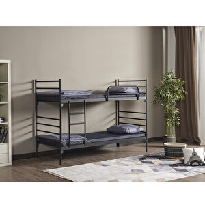 Linda Metal Siyah Ranza 90x190