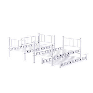 Argimo Zambak Yavrulu 3 Kişilik Metal Mavi Ranza 90x200