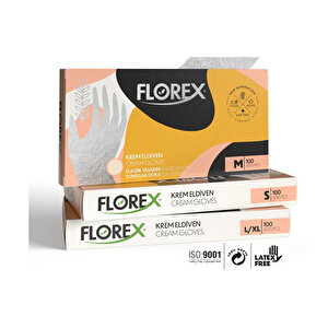 Florex Eldiven Krem L-xl