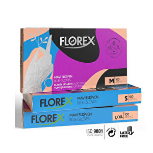 Florex Eldiven Mavi M