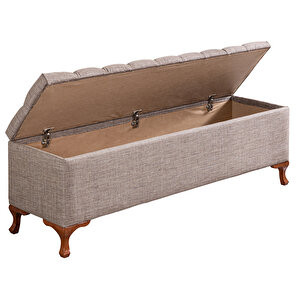 Yatak Ucu Pufu, Luna Bench, Sandıklı Ayakucu Pufu 150x40 cm