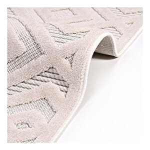 Alice Geometrik Desen Krem Halı 611404