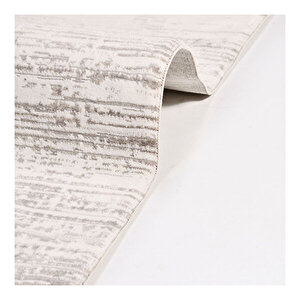 Ghost Krem Gri Modern Halı 616103