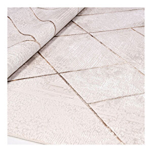 Sedir Krem Kahve Modern Halı 617307