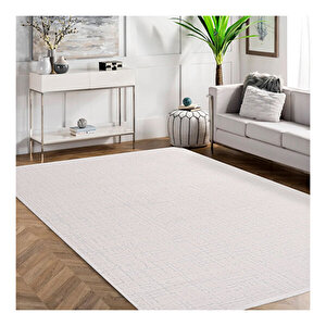 Sedir Beyaz Modern Halı 617309