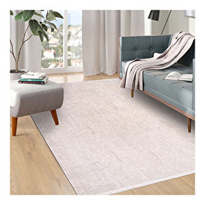 Sun Krem Modern Halı 616500 100x300 cm