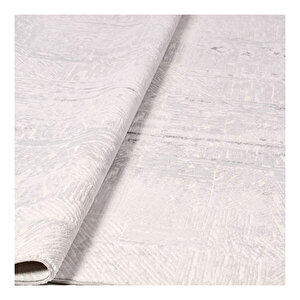 Sun Gri Beyaz Modern Halı 616550