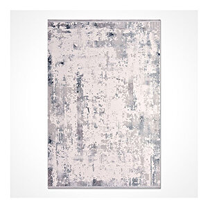 Sun Gri Mavi Modern Halı 615554 120x180 cm