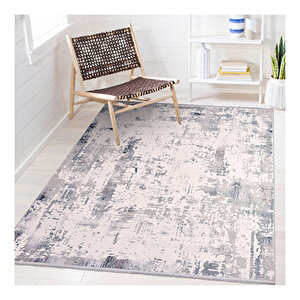 Sun Gri Mavi Modern Halı 615554 120x180 cm