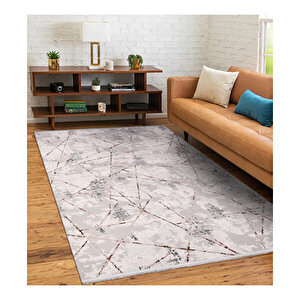 Flamingo Gri Kahve Halı 611254 160x230 cm