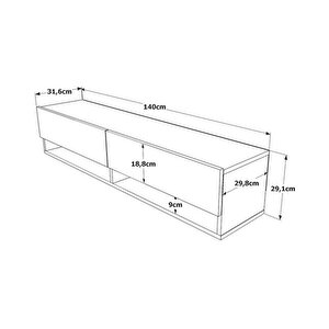 Robin Home Loft Tv Ünitesi Fr11-a