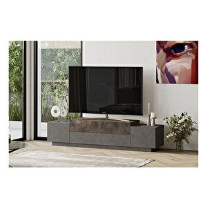 Lujo Tv Sehpasi 160cm Beton-bronz