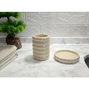 Diş Firçalik Ve Sabunluk 2 Li Banyo Seti