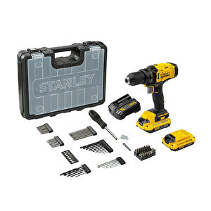 Fatmax Scd700D2Ka  18V 2Ah V20 Çift Akü Darbesiz Matkap + Aks