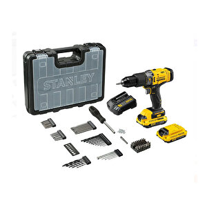 Fatmax Scd718D2Ka 18V 2Ah V20 Çift Akü Darbeli Matkap + Aks
