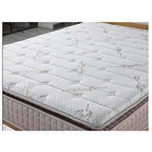 Quantum Petli Organic Kumaş Full Ortopedik Tek Kişilik Yatak 90x200 cm
