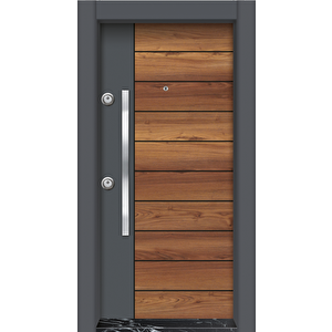 Daire Kapısı Çelik Kapı Mn-1105d Sağ