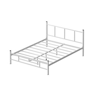 Defne Metal Karyola 140x190 Cm Beyaz