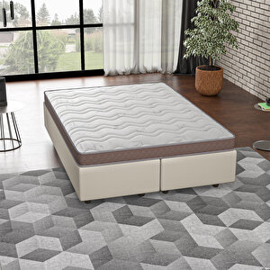Full Ortopedik Bamboo Nefes Alabilen Örme Kumaşlı Açelya Yatak 120x200 Cm