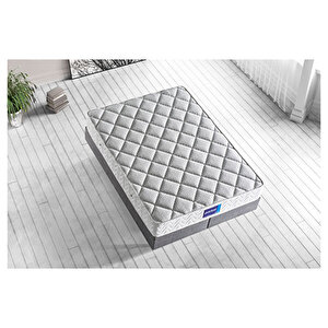 Blue Pocket Tek Kişilik Lüks Full Ortopedik Paket Yaylı Orta Sert Yatak 120x200 cm