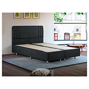 Scarface Yatak Set Çift Kişilik Full Ortopedik Sert Yatak, Baza Ve Başlık Set 180x200 cm