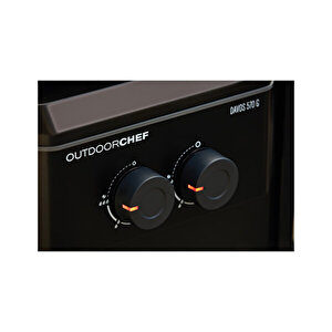 Davos 570 G Pro Yeni Nesil Siyah Barbekü