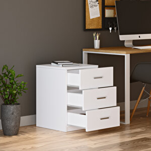 Robin Home Verona ABCDEF Ofis Büro Masa Takımı Beyaz