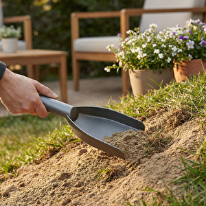 Oval Kürek Antrasit