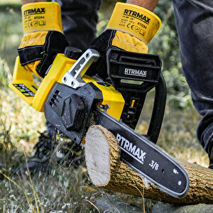 RTRMAX RTX1891 AKÜLÜ AĞAÇ KESME MOTORU 36V 35CM PALA 2x4 Ah AKÜ X-LION